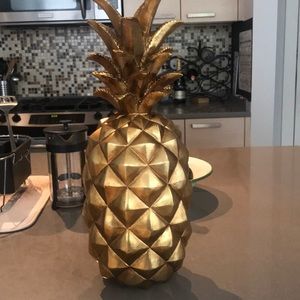 Gold Pineapple home decor
